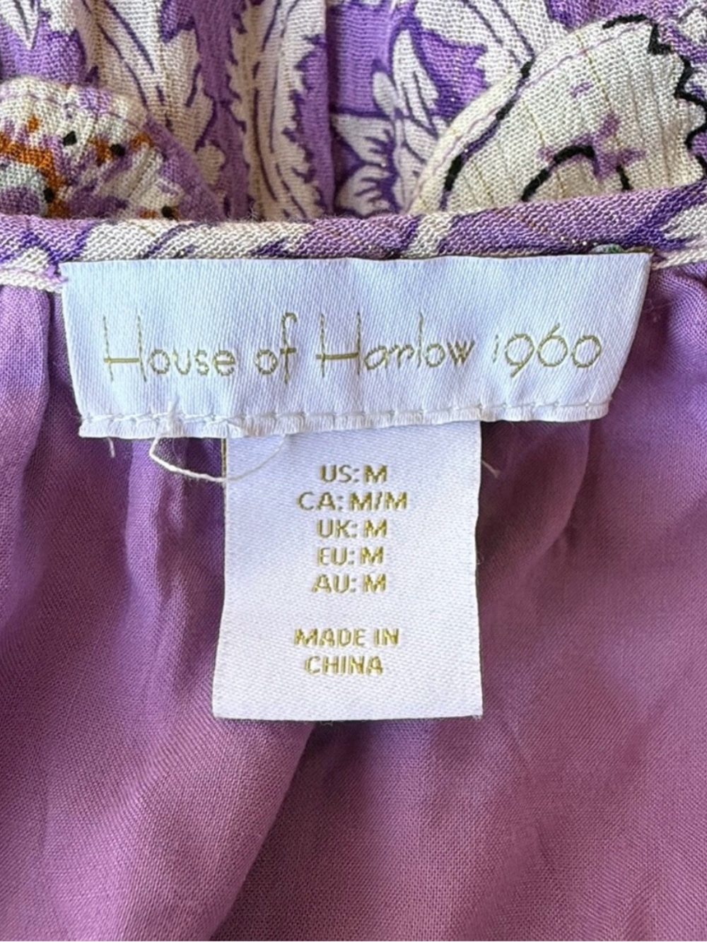 Lavender Floral Dress - Picture 11 of 12